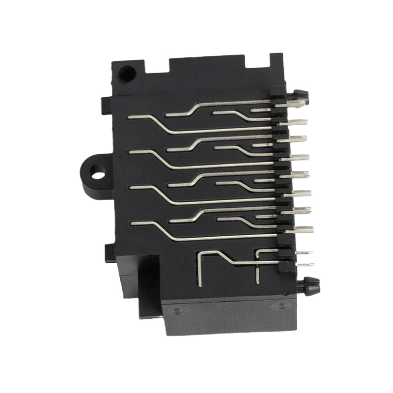 ISO16 Pin Horizontal Socket With Positioning And Fuse