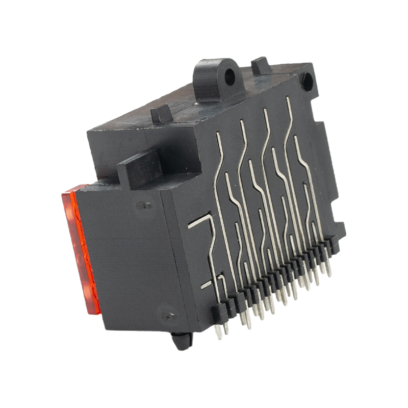ISO16 Pin Horizontal Socket With Positioning And Fuse