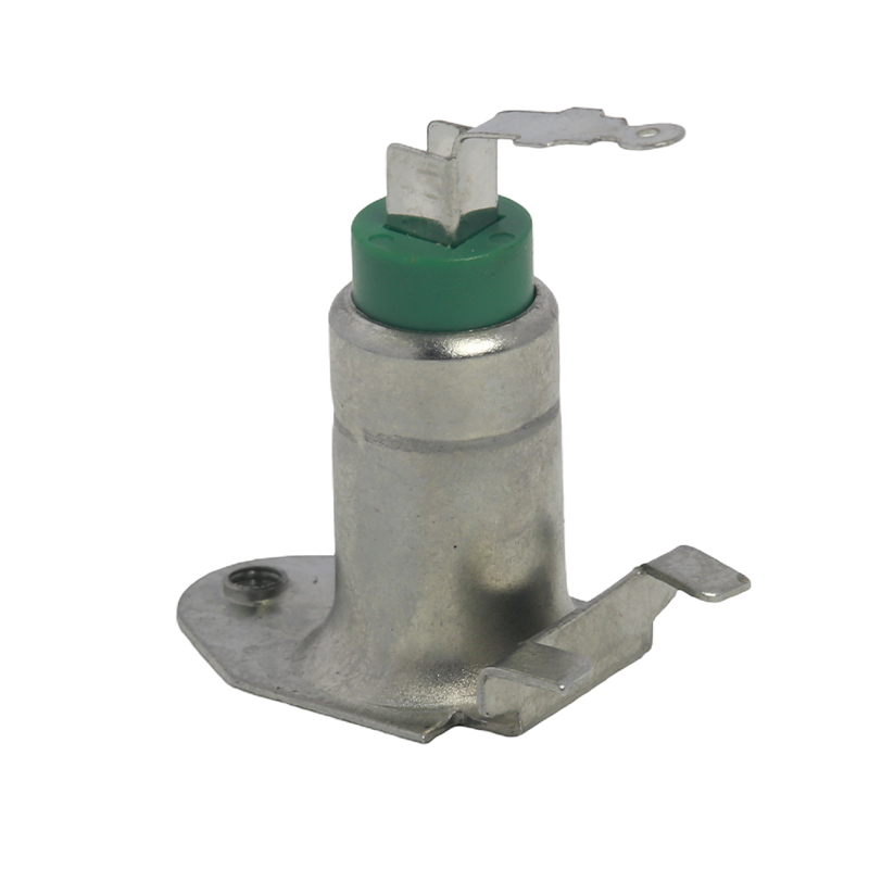 TC08-2 3-Pin Plug-In Antenna Socket Screw Hole 2.6, Green Plastic