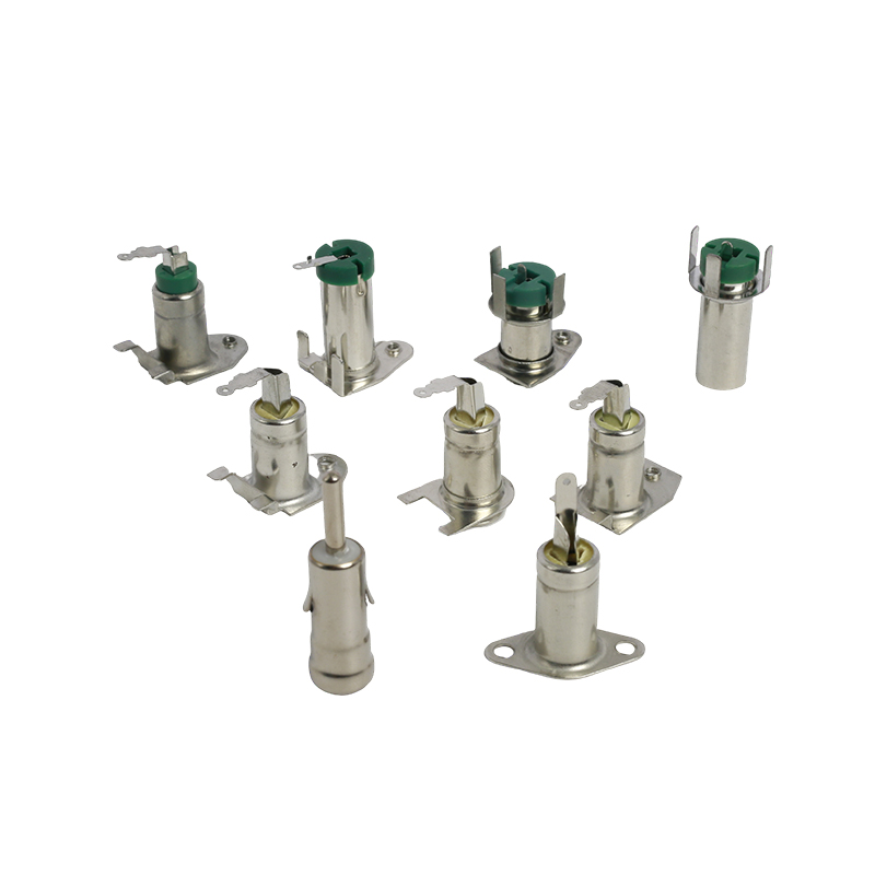 TC08-2 3-Pin Plug-In Antenna Socket Screw Hole 2.6, Green Plastic