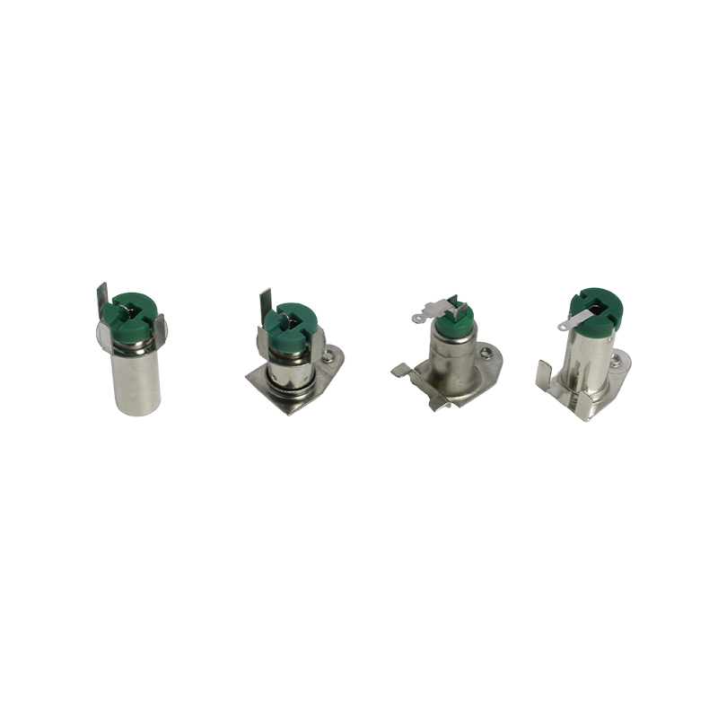 TC08-2 3-Pin Plug-In Antenna Socket Screw Hole 2.6, Green Plastic